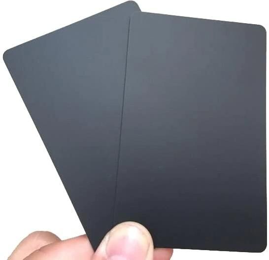 Matte Black Nfc Business PVC Cards