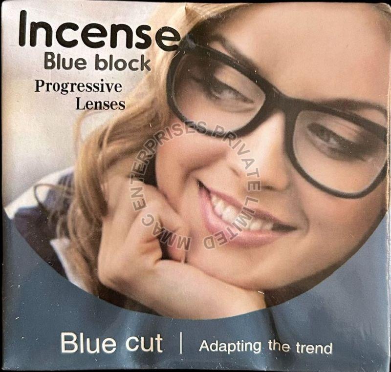 Incense Blue Block Green Coating Progressive Lens