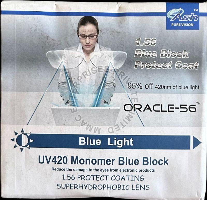 Blue Block Protect Coating Lens, Color : Transparent