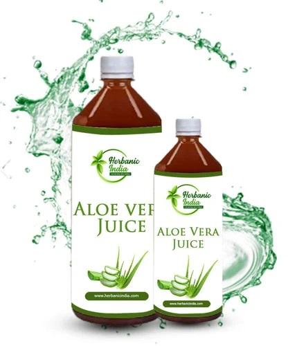 Herbanic India aloe vera juice, Packaging Type : Bottle