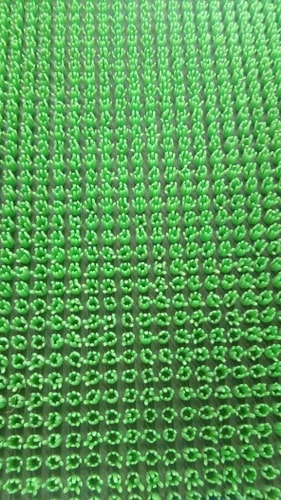 Pain Plastic Turf Floor Mat, Shape : Rectangle