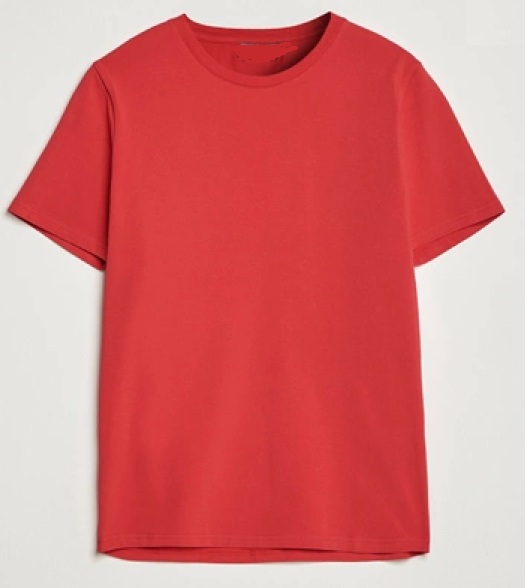  Red Plain Cotton round neck t-shirt, Gender : Mens