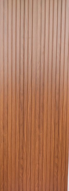 Brown Rectangle Polished Plain Pvc Wall Panel, For Office, Hotel, Home