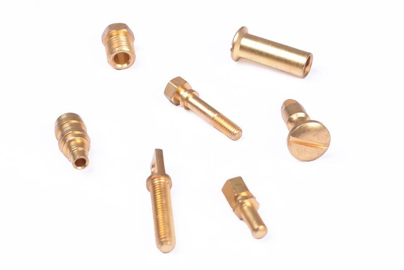 Golden Brass Electrical Parts, for Industrial Use, Size : Customize