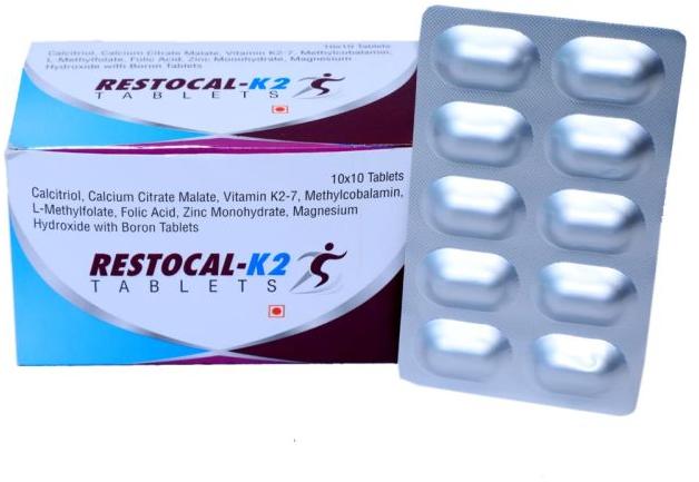 Restocal K2 Tablet, Grade : Allopathic