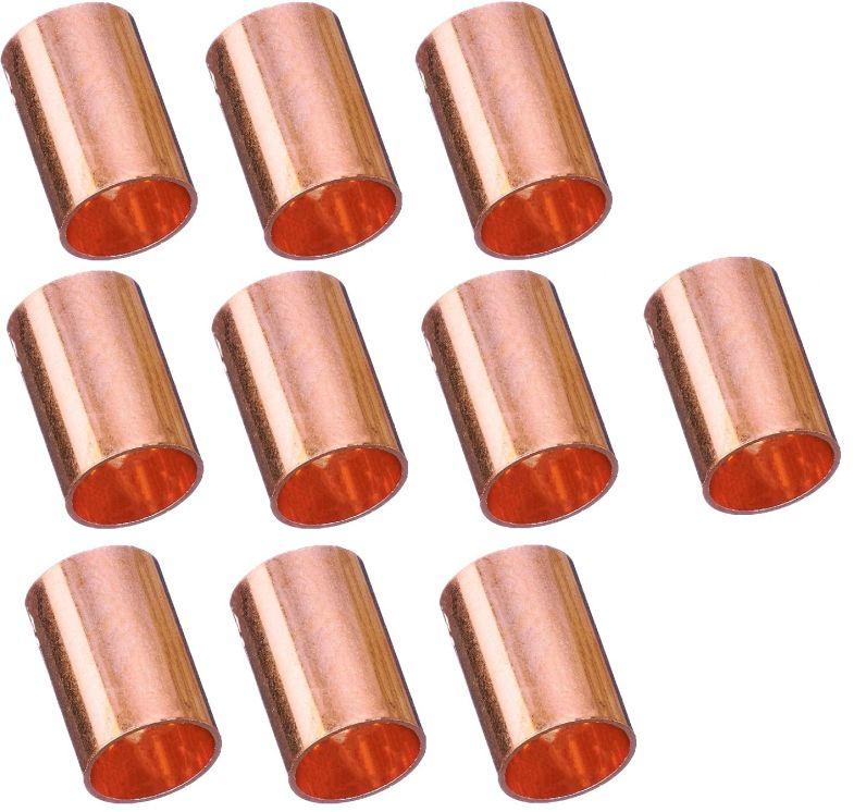 Polished Copper Pipe Couplings, Certification : ISI Certified