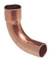 Polished Long Copper Elbow, for Pipe Fittings, Certification : ISI Certified