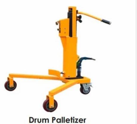 Automatic Manual Hydraulic Drum Palletizer, for Moving Goods, Lifting Capacity : 100-200ltr, 200-300ltr