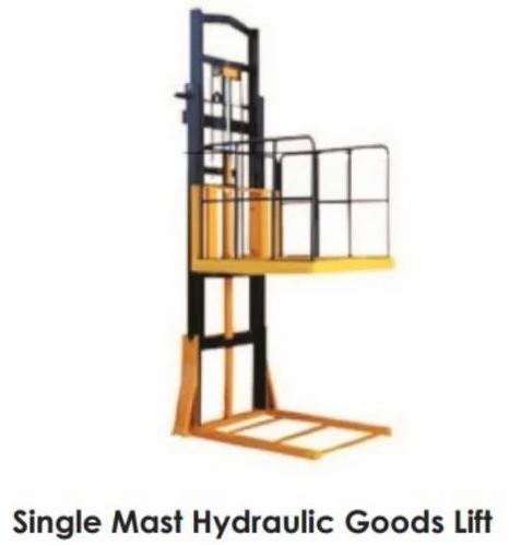 Single Mast Hydraulic Good Lift