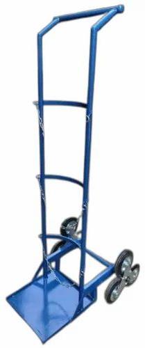 Painted Steel Stair Climbing Trolley, for Handling Heavy Weights, Capacity : 400-500kg, 500-600kg
