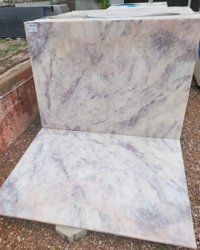 Polished Ws Marble, for Hotel, Kitchen, Restaurant, Color : White with brown