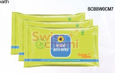 Pure Cotton Patient Bath Wipes, Feature : Anti Bacterial, Disposable, Dust Resistance, Non Harmful
