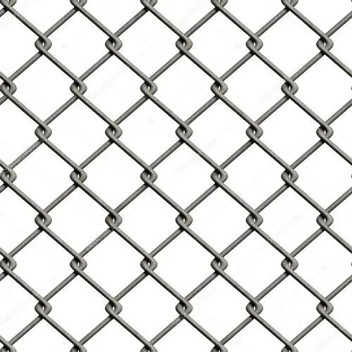 Silver Iron Chain Link