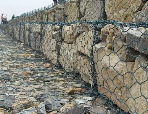 Silver Customized GI Gabion Box