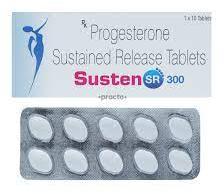 300mg Progesterone Sustained Release Tablets, Packaging Type : Box