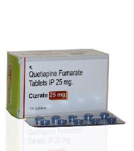 White Quetiapine Fumarate Tablets, for Hospital Use, Industrial Use, Purity : 99%