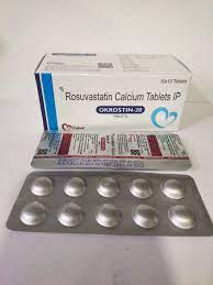 White Rosuvastatin Calcium Tablets, for Clinical, Hospital, Personal, Purity : 100%