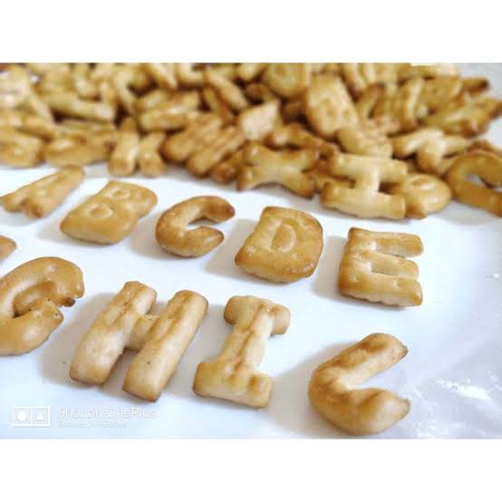Alphabet Sweet Biscuit