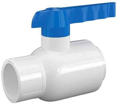 White upvc ball valve, for Water Fitting