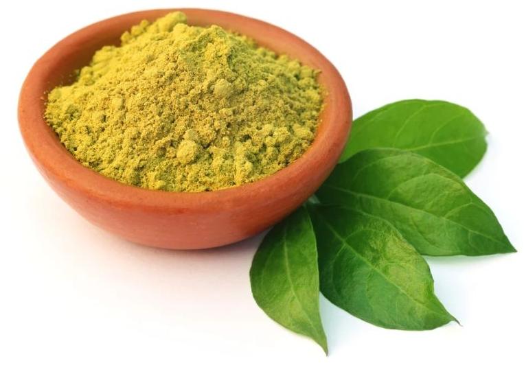 Green Natural Henna Powder, for Parlour, Personal, Grade : Superior