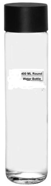 400 ml glass water bottle