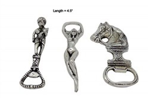 Aluminium Silver Man Bottle Opener, for Shop