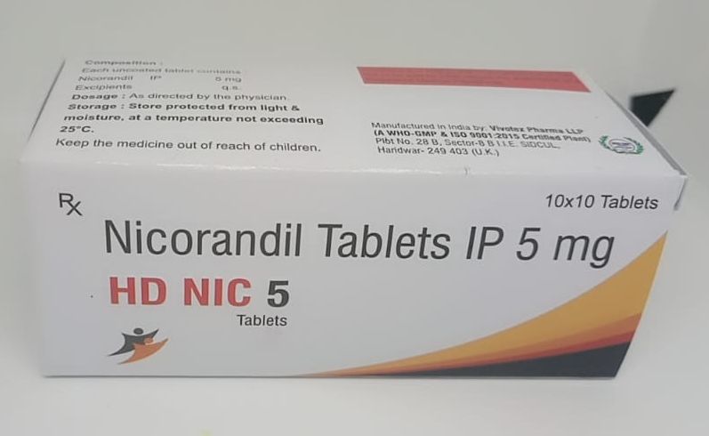 Nicorandil 5mg Tablets