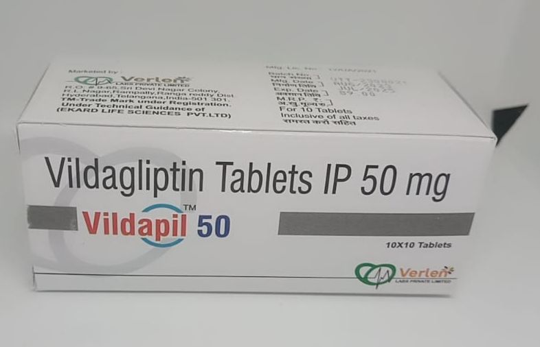 Vildagliptin 50mg Tablets