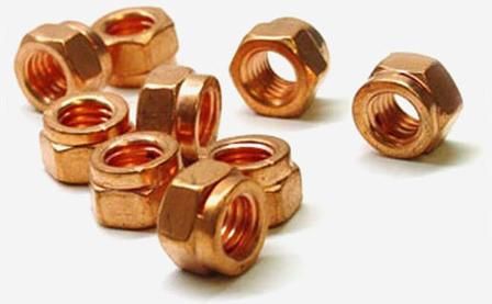 Aluminium Bronze Nylock Nut