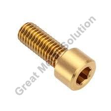Golden Brass Allen Cap Bolt, for Fittings Use, Feature : Fine Finished, Light Weight