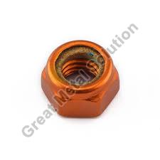 Copper Nylock Nut, for Fitting Use, Color : Brown