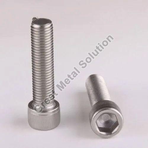 Silver Round Duplex Stainless S31803 Allen Cap Bolt, for Fittings Use, Feature : Fine Finished