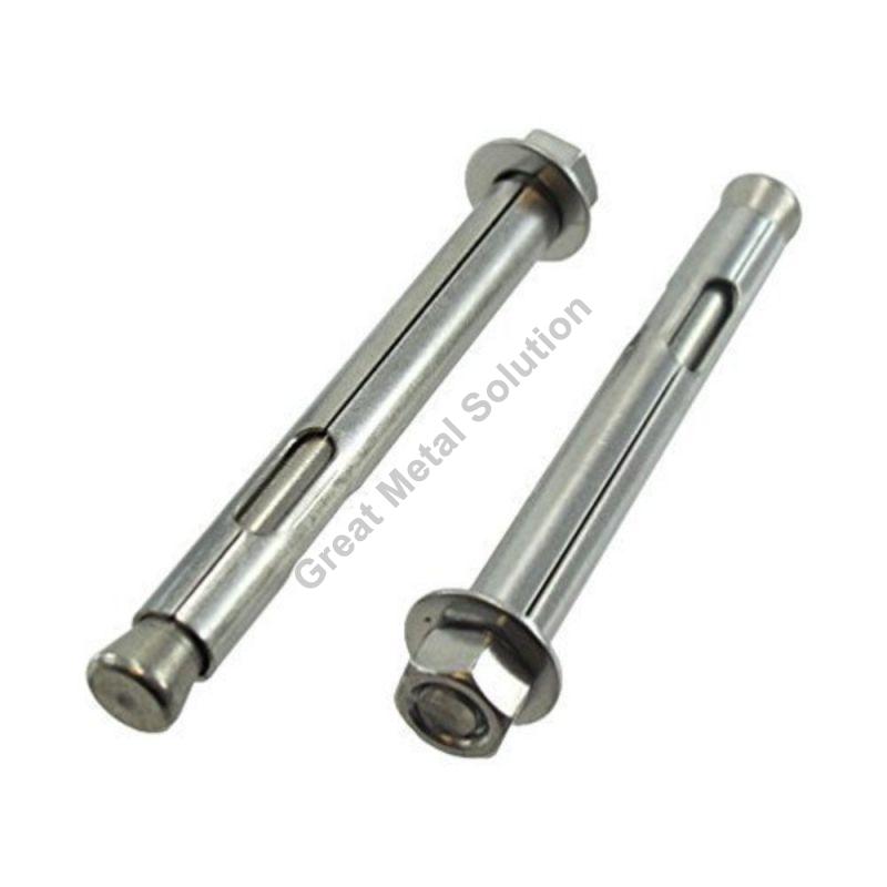 Silver Duplex Steel S31803 Anchor Fastener, for Fitting, Specialities : Accuracy Durable, High Quality