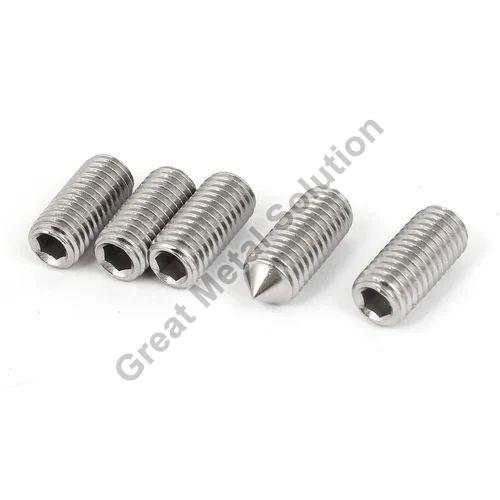 Round Hastelloy C 276 Grub Screw, for Fittings Use, Feature : Rust Proof, Light Weight, Fine Finished