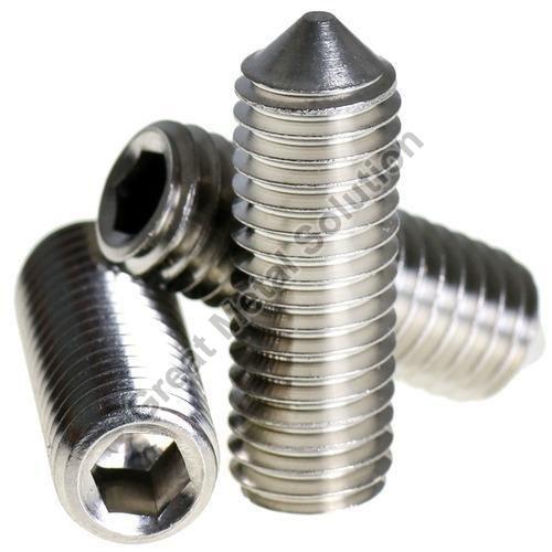 Stainless Steel Hastelloy C22 Grub Screw, for Fittings Use, Feature : Non Breakable, Light Weight, Fine Finished