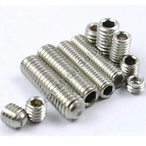 Stainless Steel Monel 400 Grub Screw, for Fittings Use, Feature : Rust Proof, Non Breakable, Light Weight