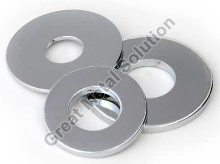 Silver Polished Monel K500 Washer, for Fitting, Packaging Type : Box