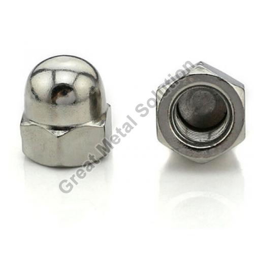 Silver Super Duplex 32750 Dome Nut, for Fitting