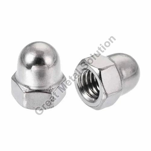 Silver Super Duplex 32760 Dome Nut, for Fitting