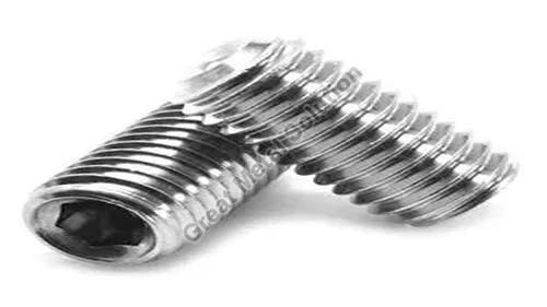 Titanium GR 2 Grub Screw, for Fittings Use, Feature : Non Breakable, Light Weight, Fine Finished