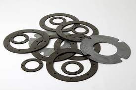 Black Round Plain Rubber Gaskets, For Industrial