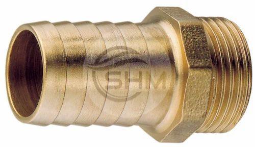 Round Polished Barb Copper Nipple, for Pipe Fittings, Size : All Sizes