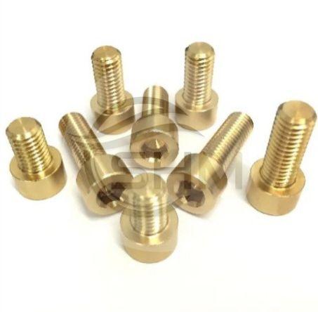 Polished brass fastener, for Automobile Fittings, Electrical Fittings, Furniture Fittings, Packaging Type : Plastic Packet