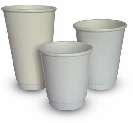 100 ml Plain Disposable Paper Cups, for Coffee, Cold Drinks, Food, Ice Cream, Tea, Technics : Machine Made