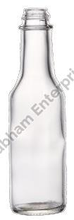 Round 100 ML Tabasco Glass Bottle, Color : Transparent