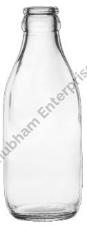 200 ML Crown Milk Glass Bottle