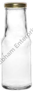 Round 200 ML Old Juice Glass Bottle, Color : Transparent