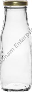 200 ML Round Milk Glass Bottle