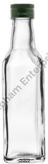 Transparent Round 250 ML Olive Oil Glass Bottle