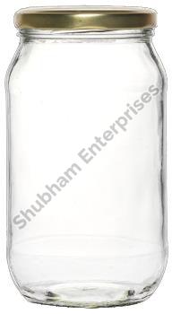 300 ML AT Round Glass Jar